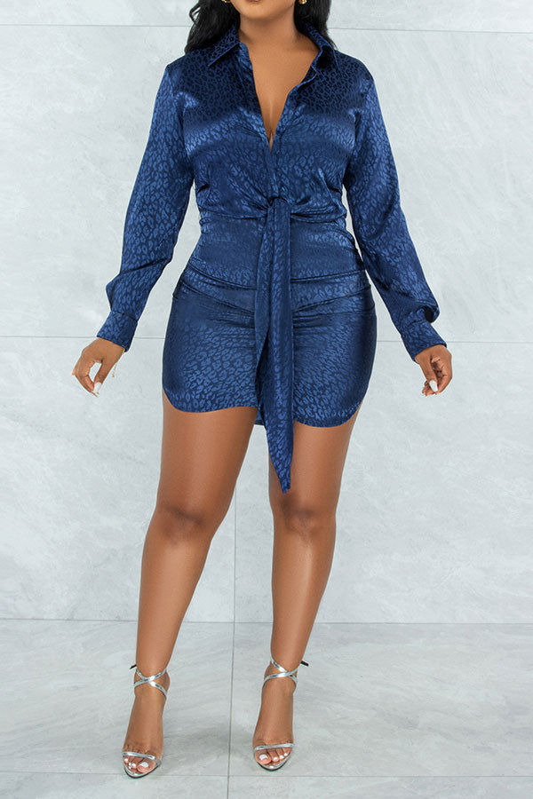 Leopard Print On-trend Strappy Mini Dress